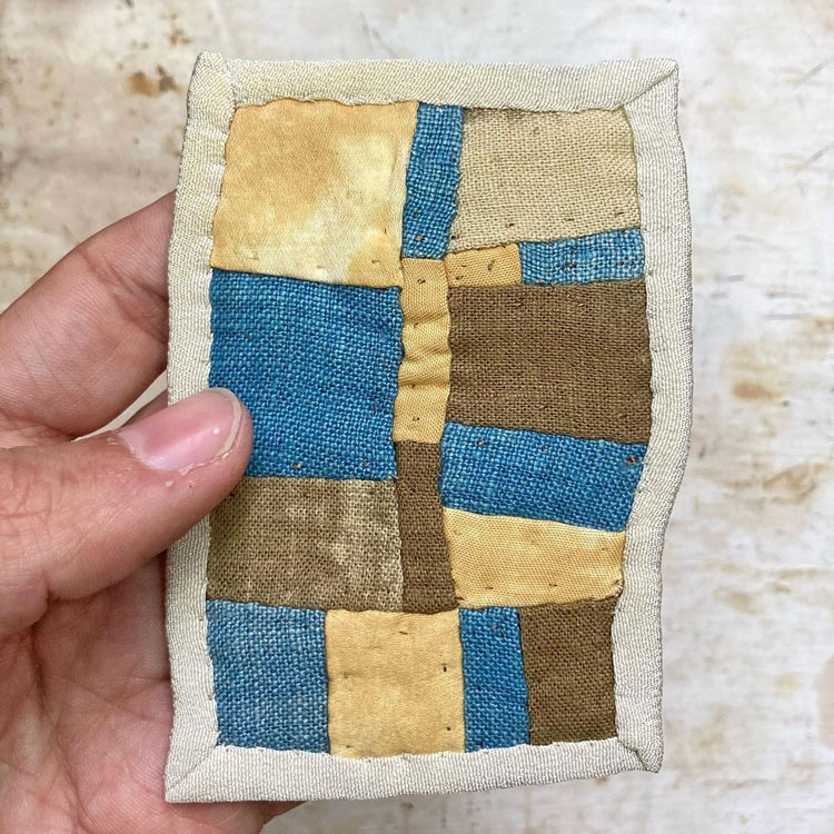 Detail of Copycat Quilt Series