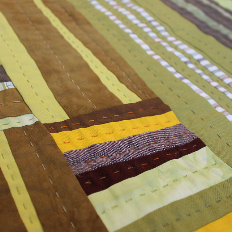 Detail of Choosing Wisely Quilt