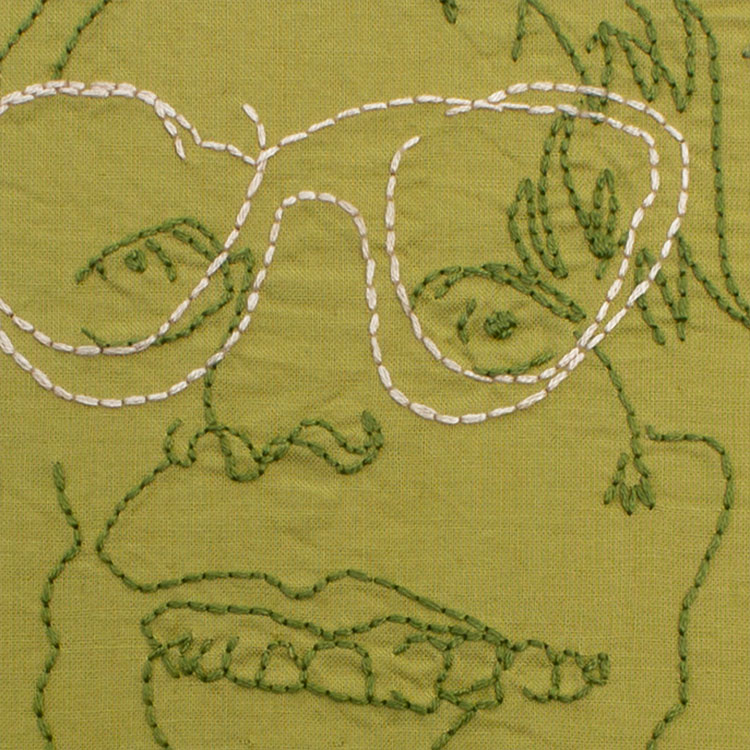 Detail image of Disappearing Act Embroidery