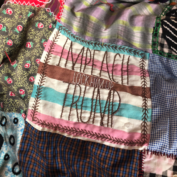 Detail of It's Too Hot to Go Outside